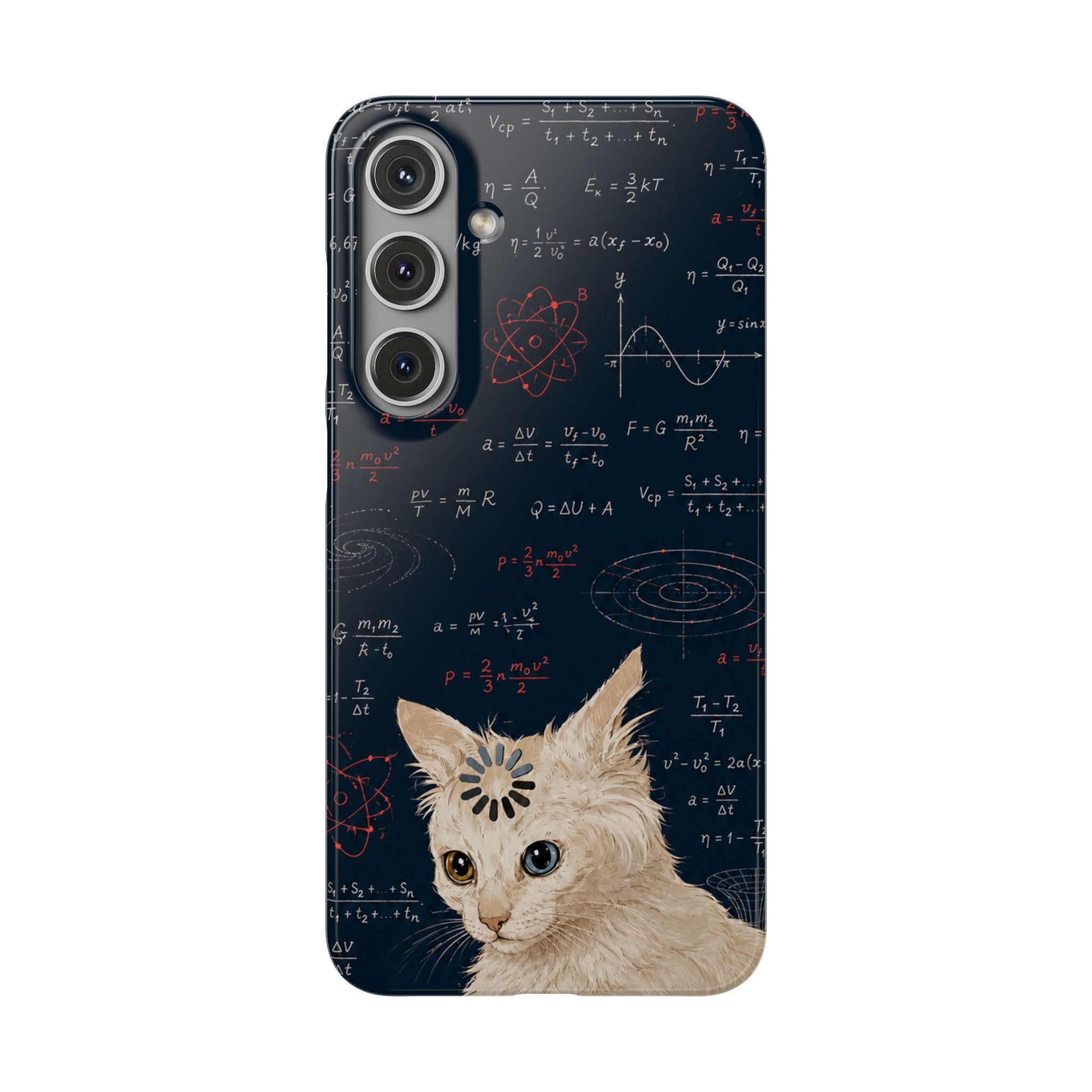 Quantum Kitty Physics Phone Case