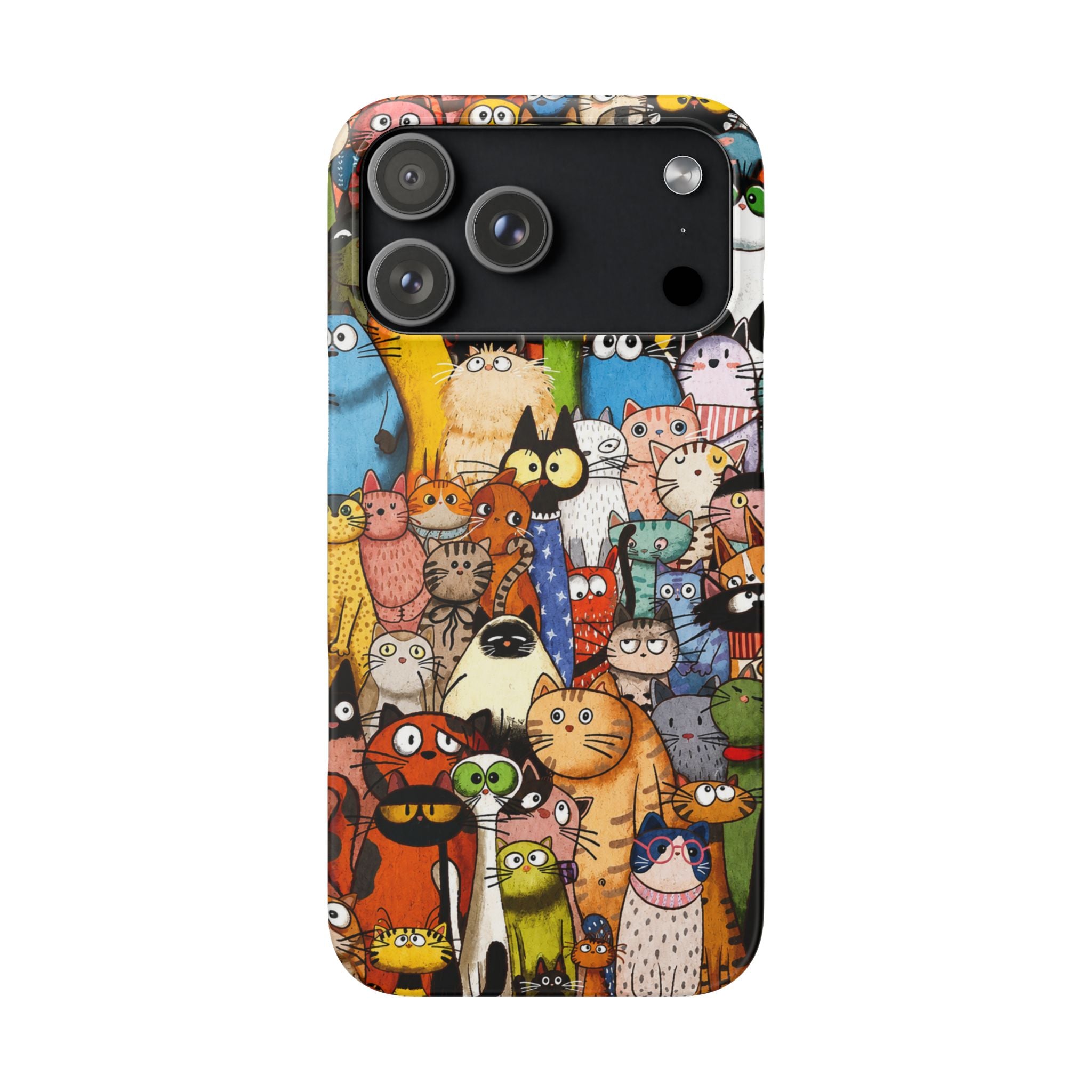 Cute Cat Pattern Phone Case