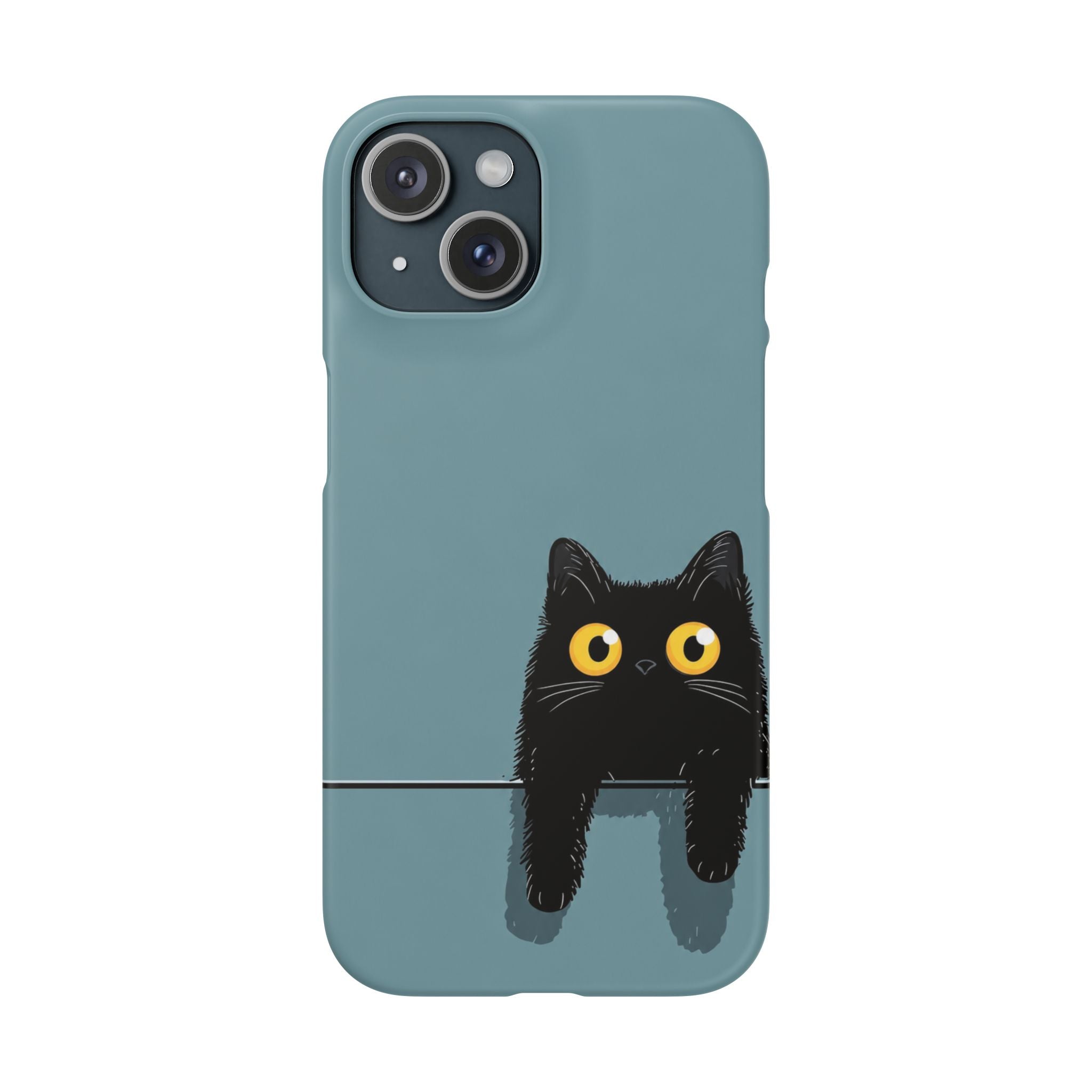 Cute Black Cat Phone Case