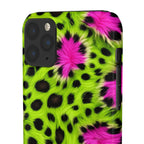 Neon Leopard Phone Case