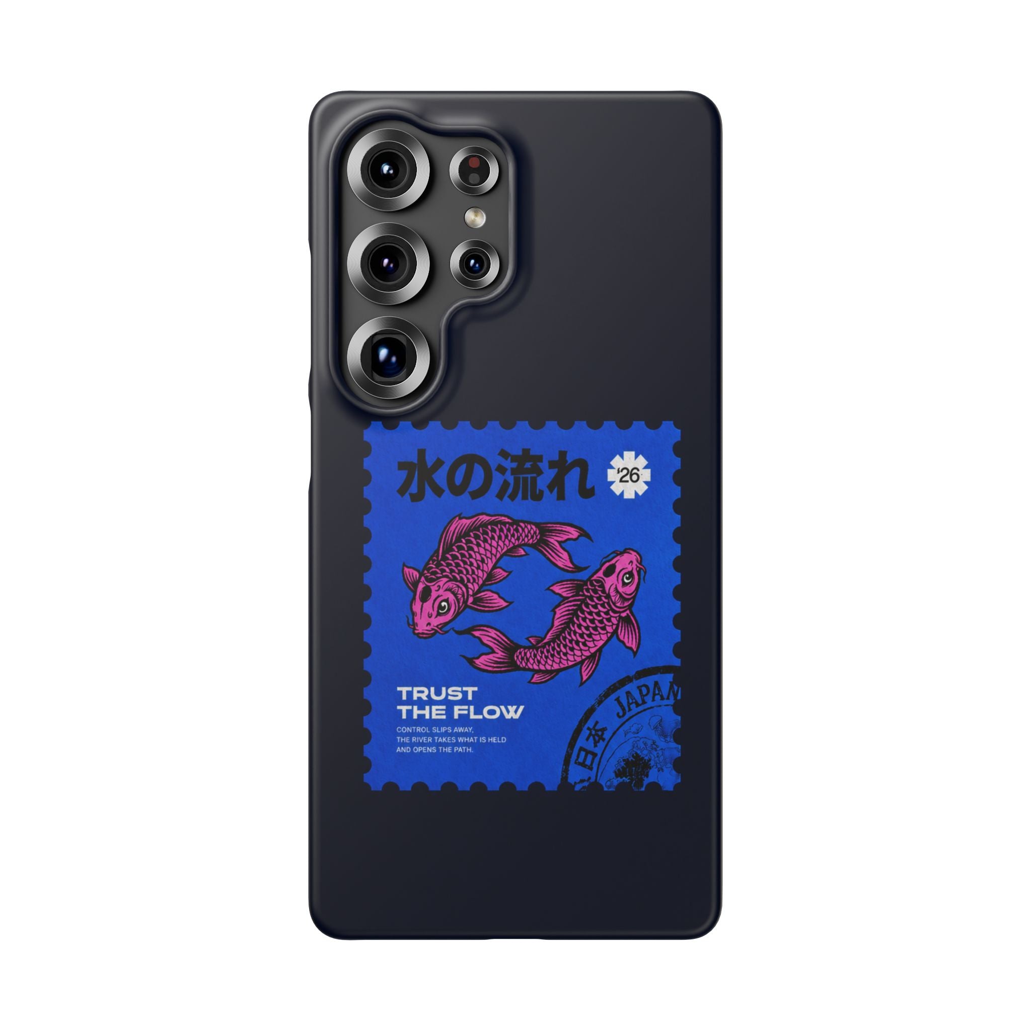 Trust The Flow Koi Phone Case
