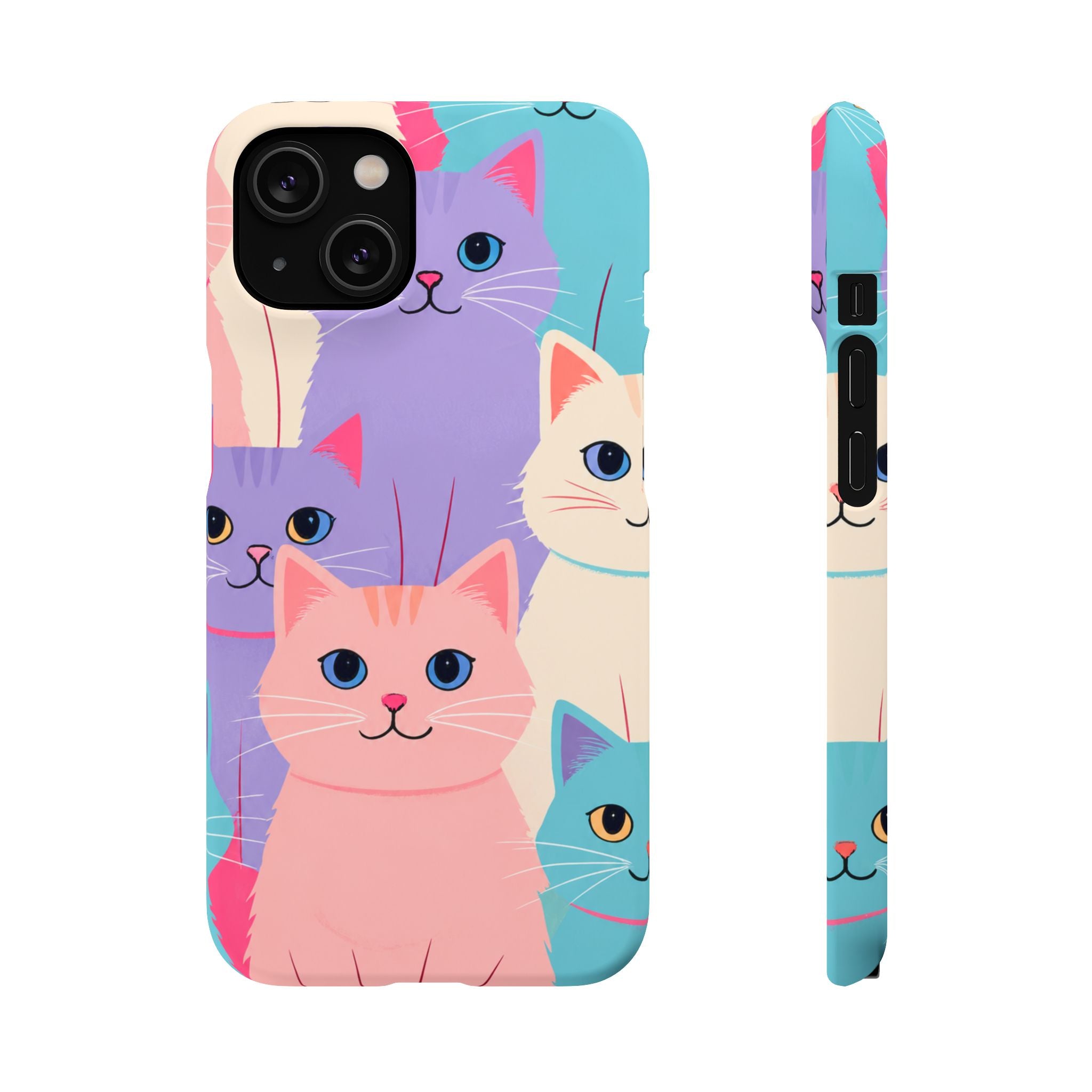 Cute Kawaii Cats Phone Case