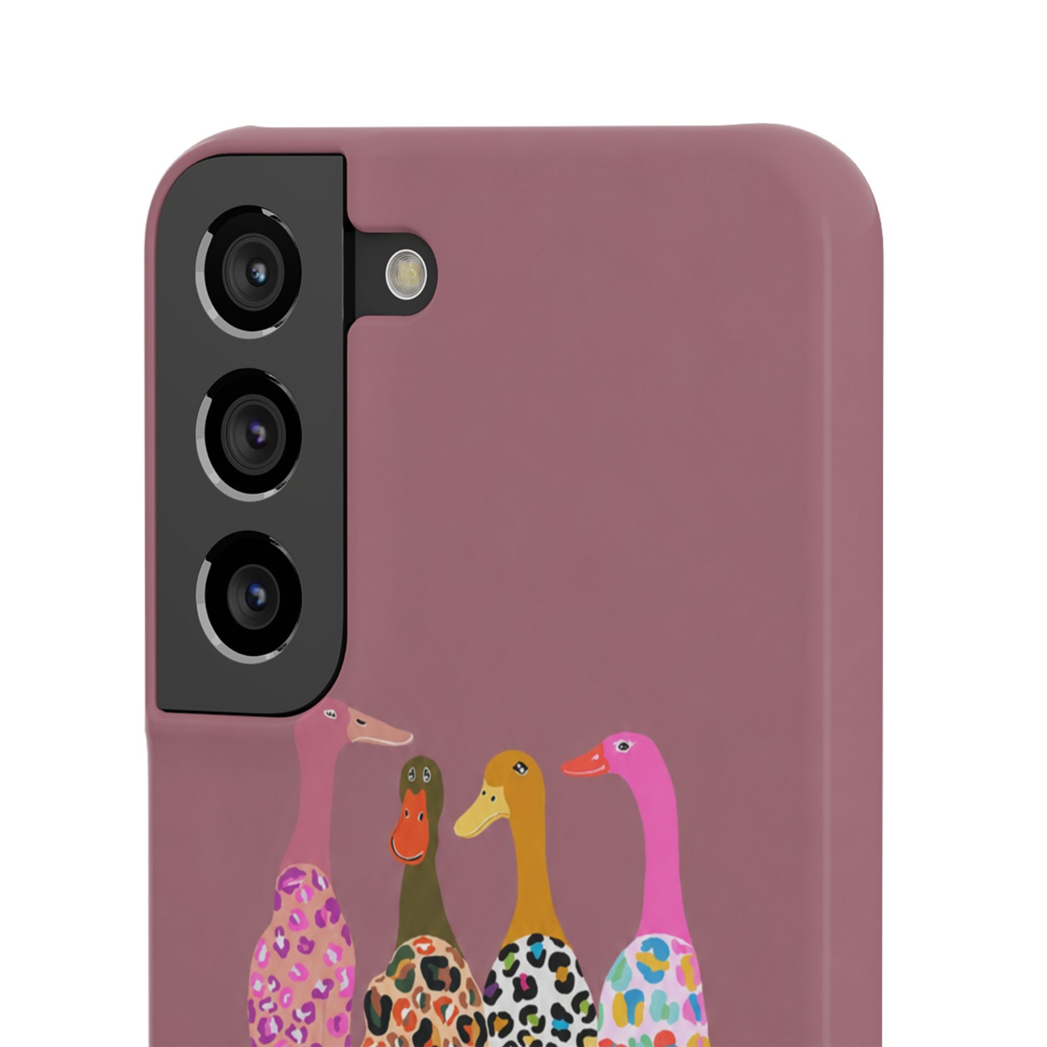 Colorful Leopard Ducks Phone Case