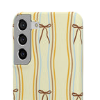Bow Stripe Phone Case