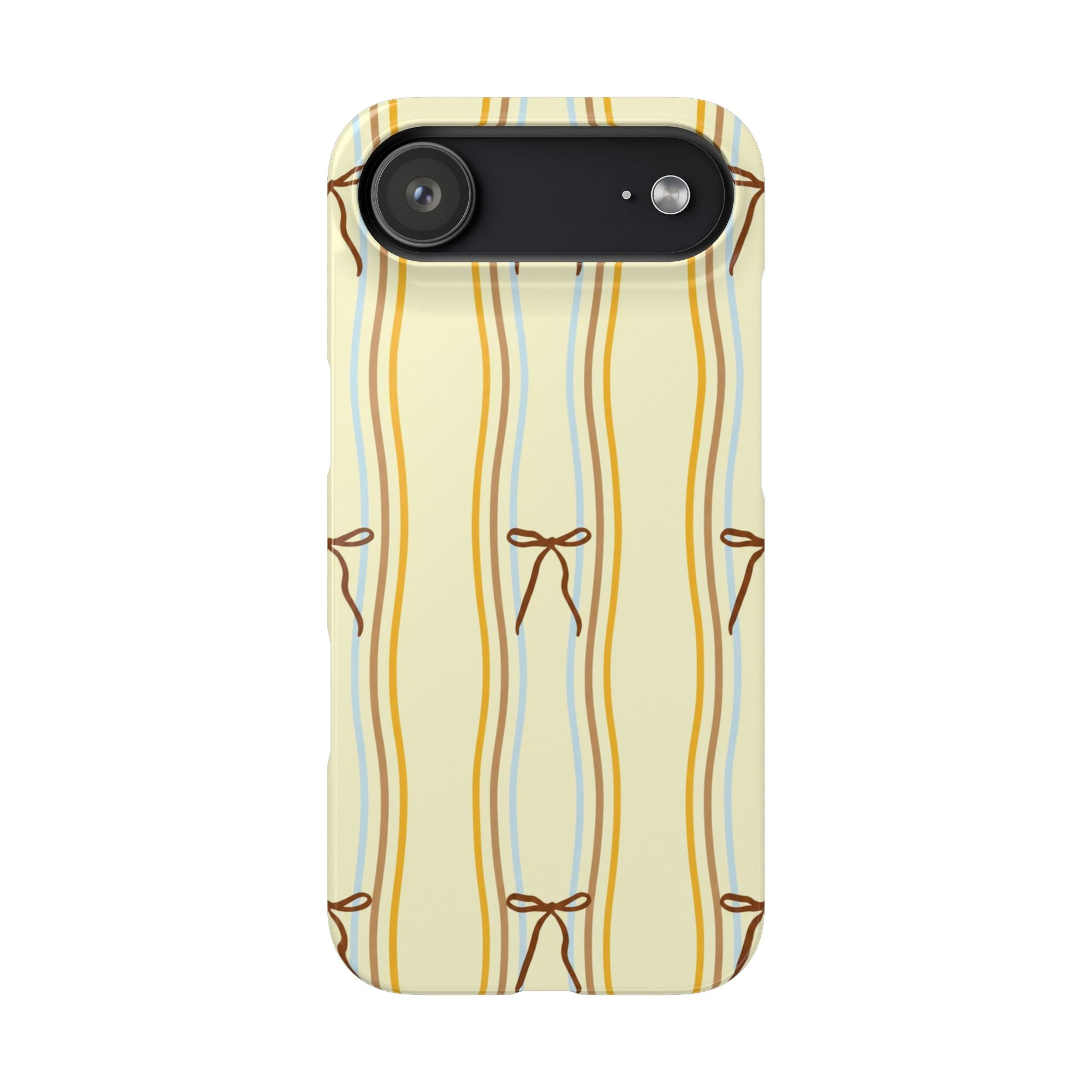 Bow Stripe Phone Case