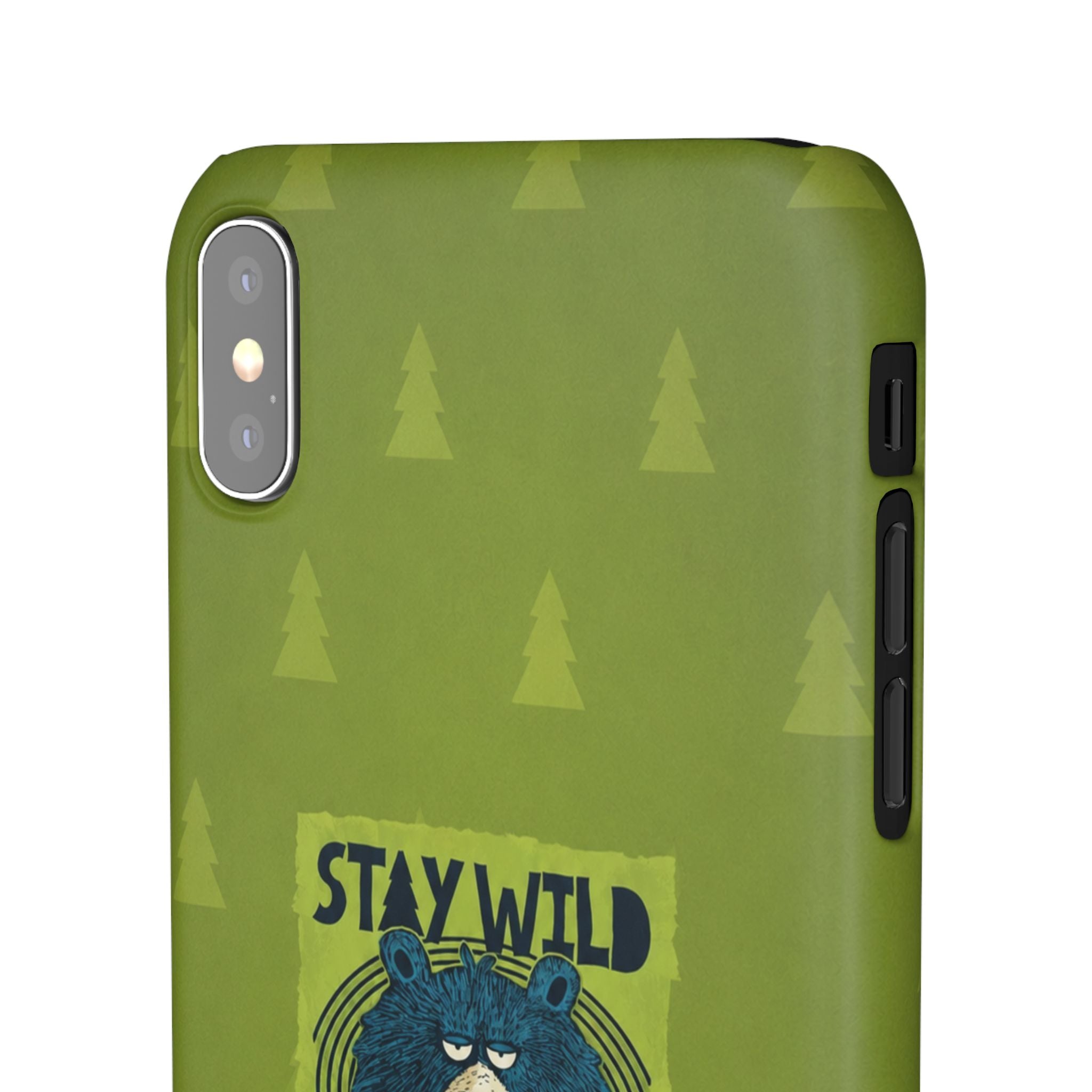 Stay Wild Bear Phone Case