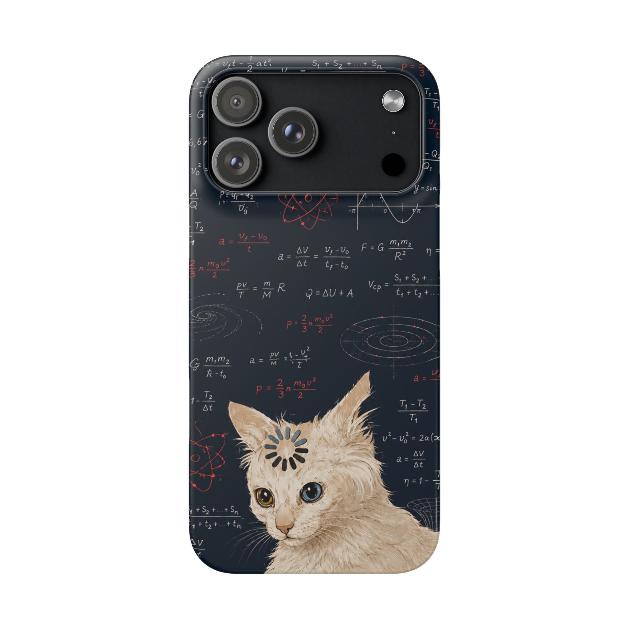 Quantum Kitty Physics Phone Case