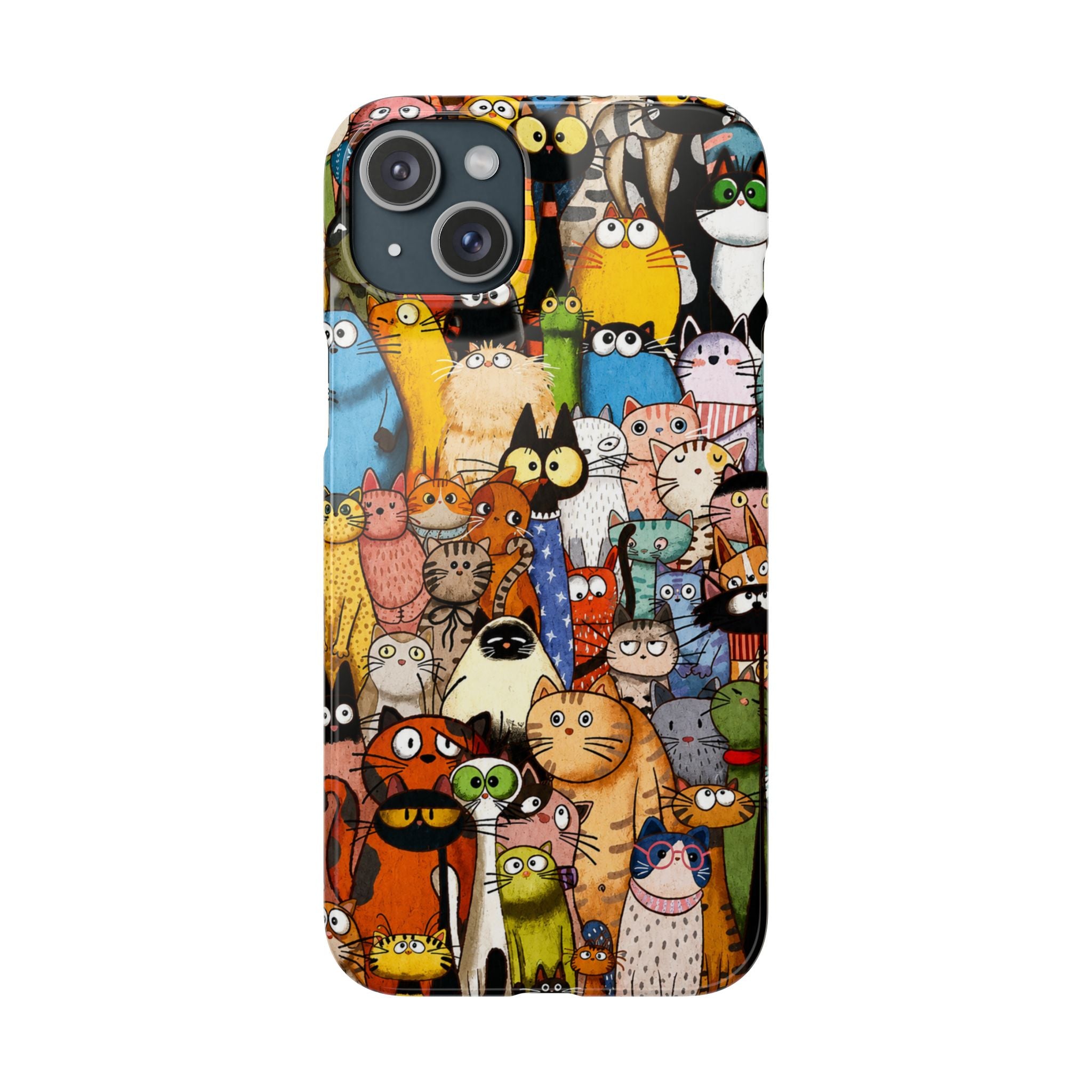 Cute Cat Pattern Phone Case