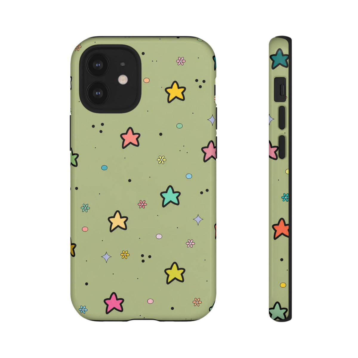 Cosmic Star Doodle Phone Case