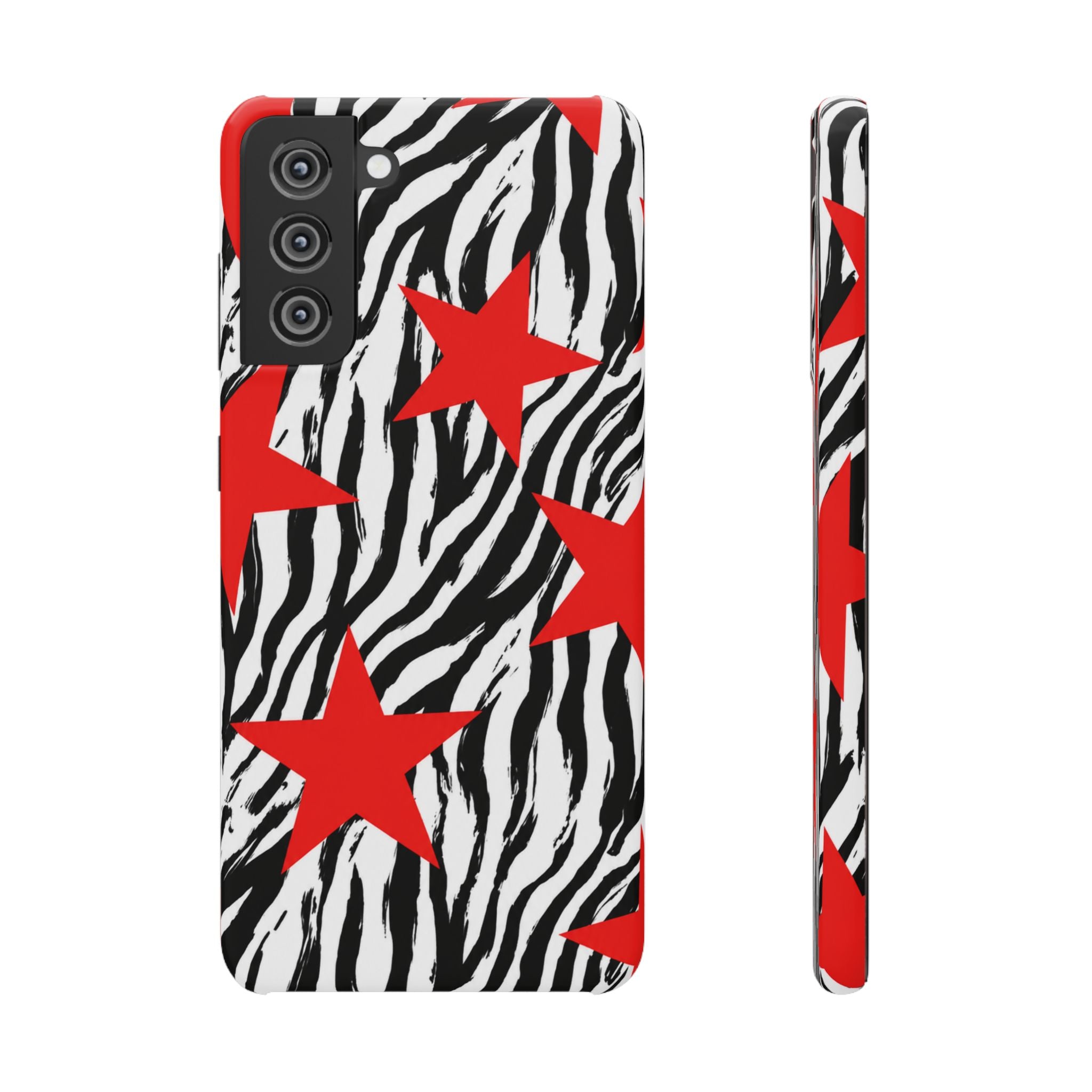 Retro Zebra Stars Phone Case
