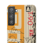 Retro Cassette Floral Phone Case
