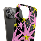 Pink Starburst Phone Case