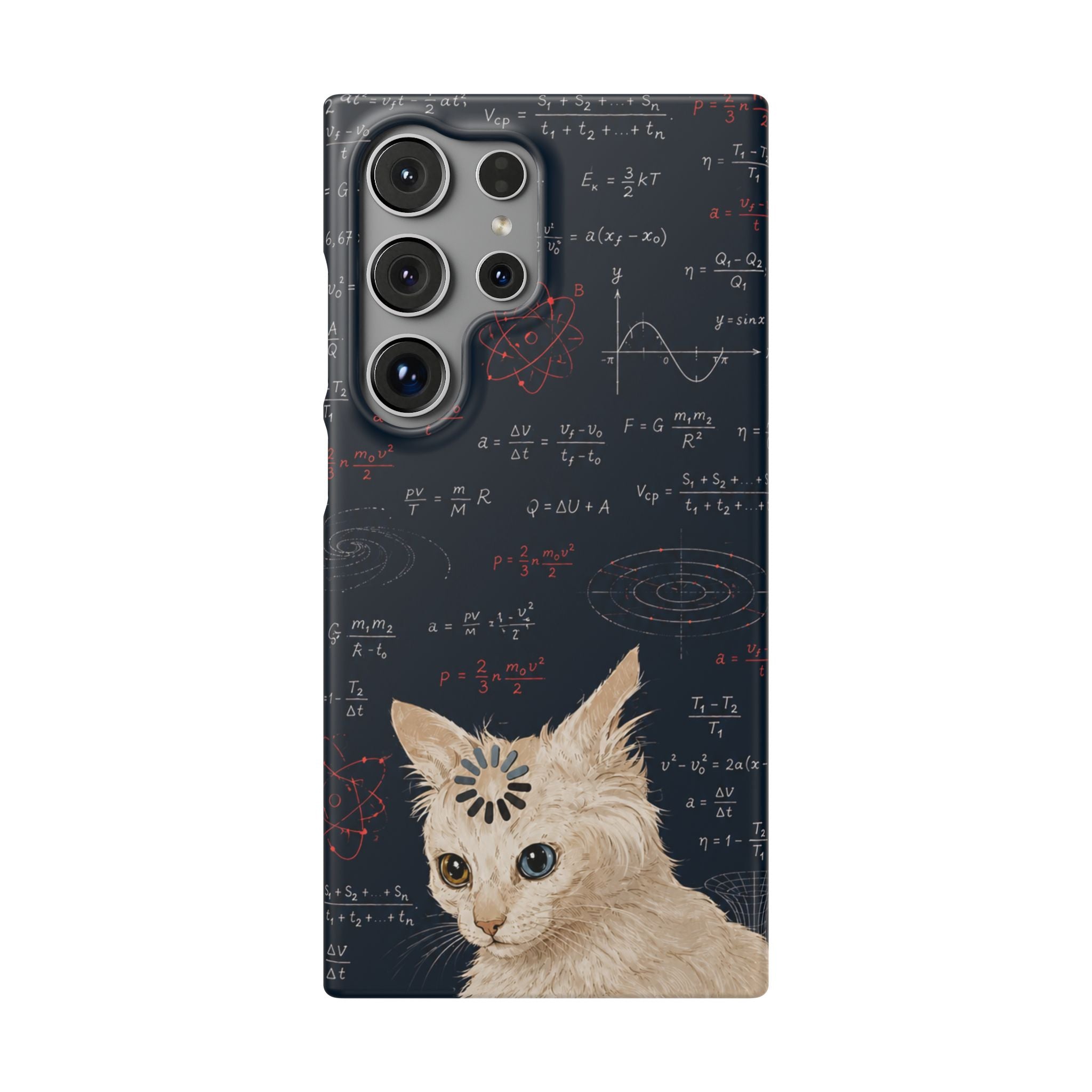 Quantum Kitty Physics Phone Case