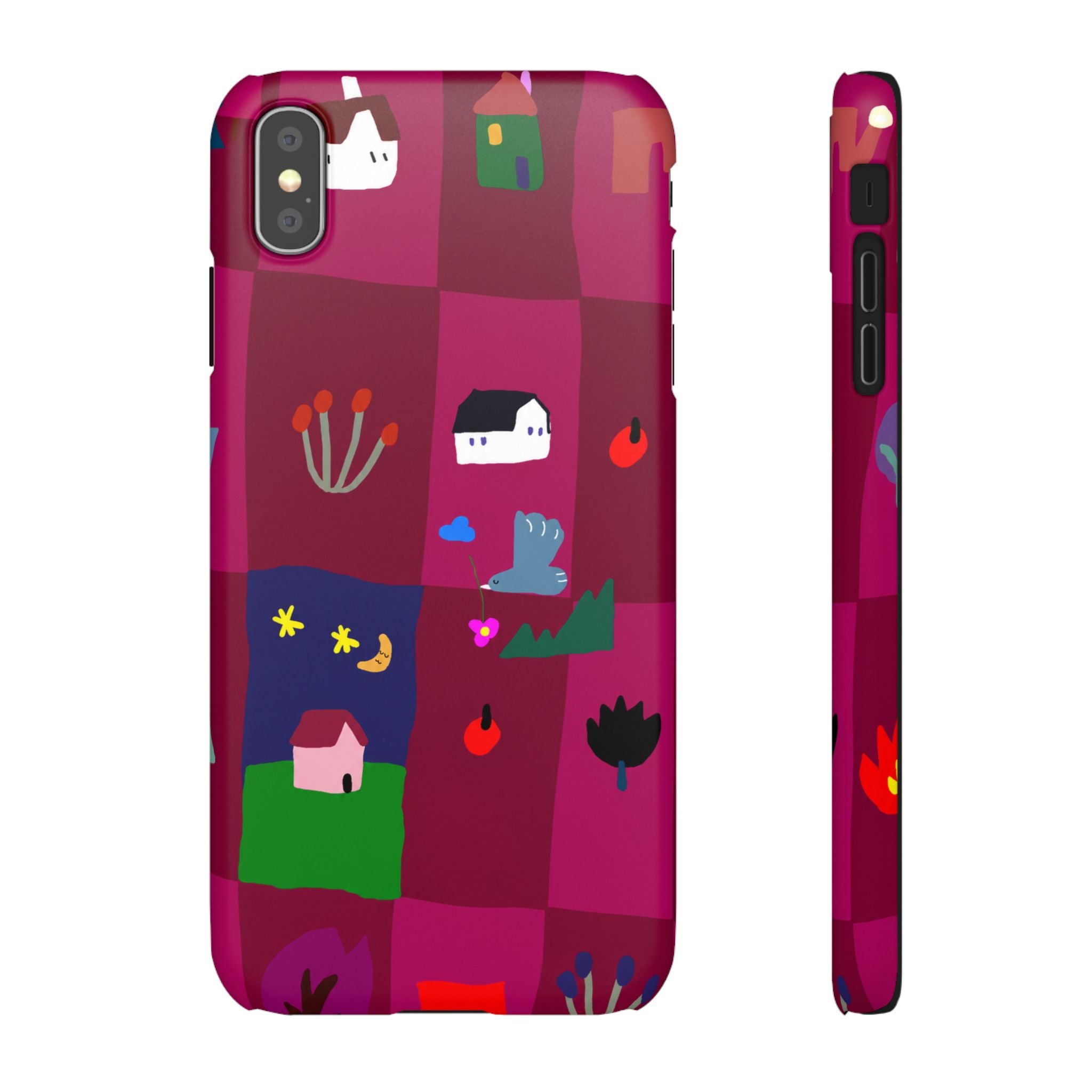 Whimsical Village Phone Case