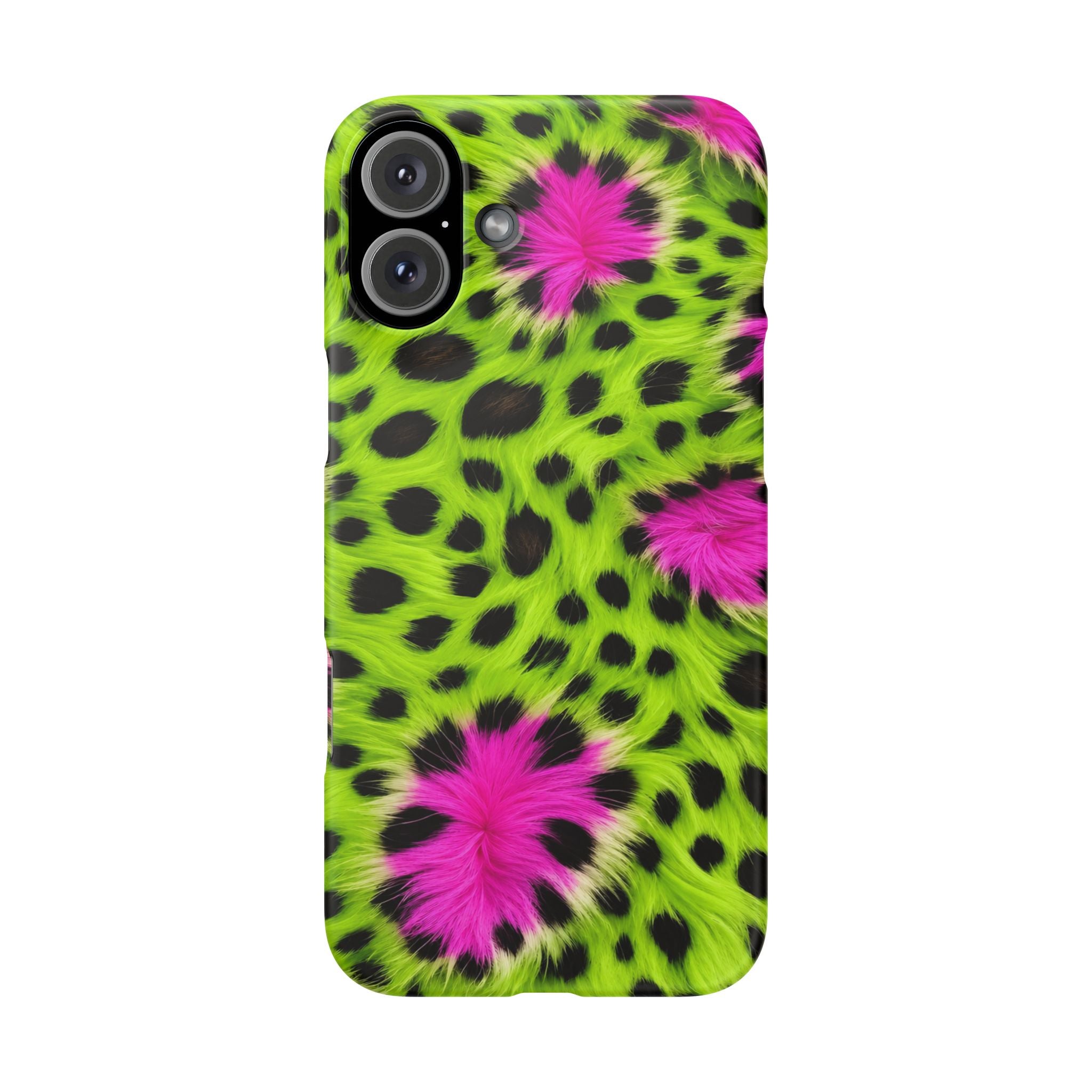 Neon Leopard Phone Case