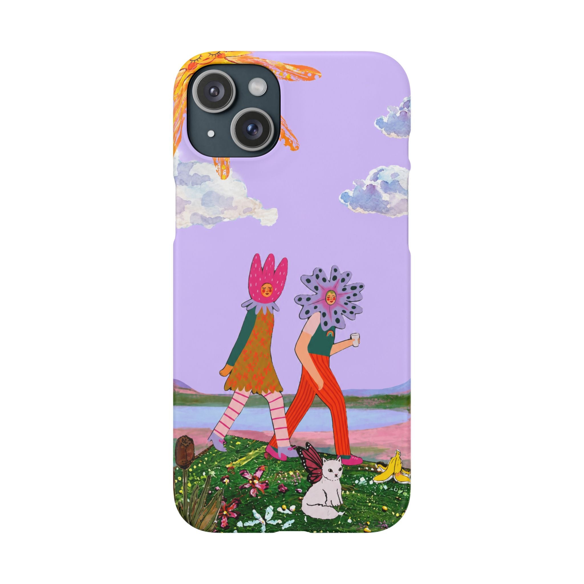Floral Friends Phone Case
