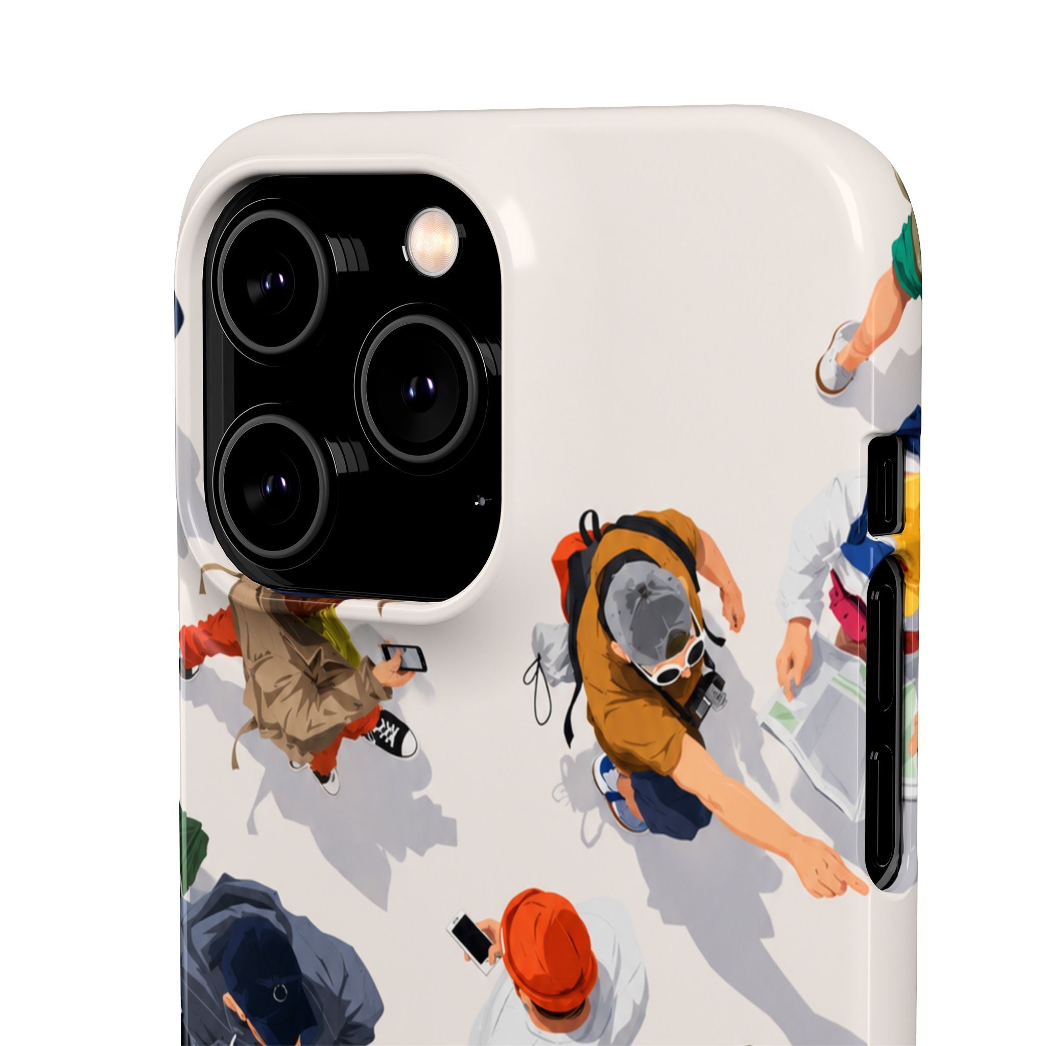 City Crowd Aesthetic Phone Case