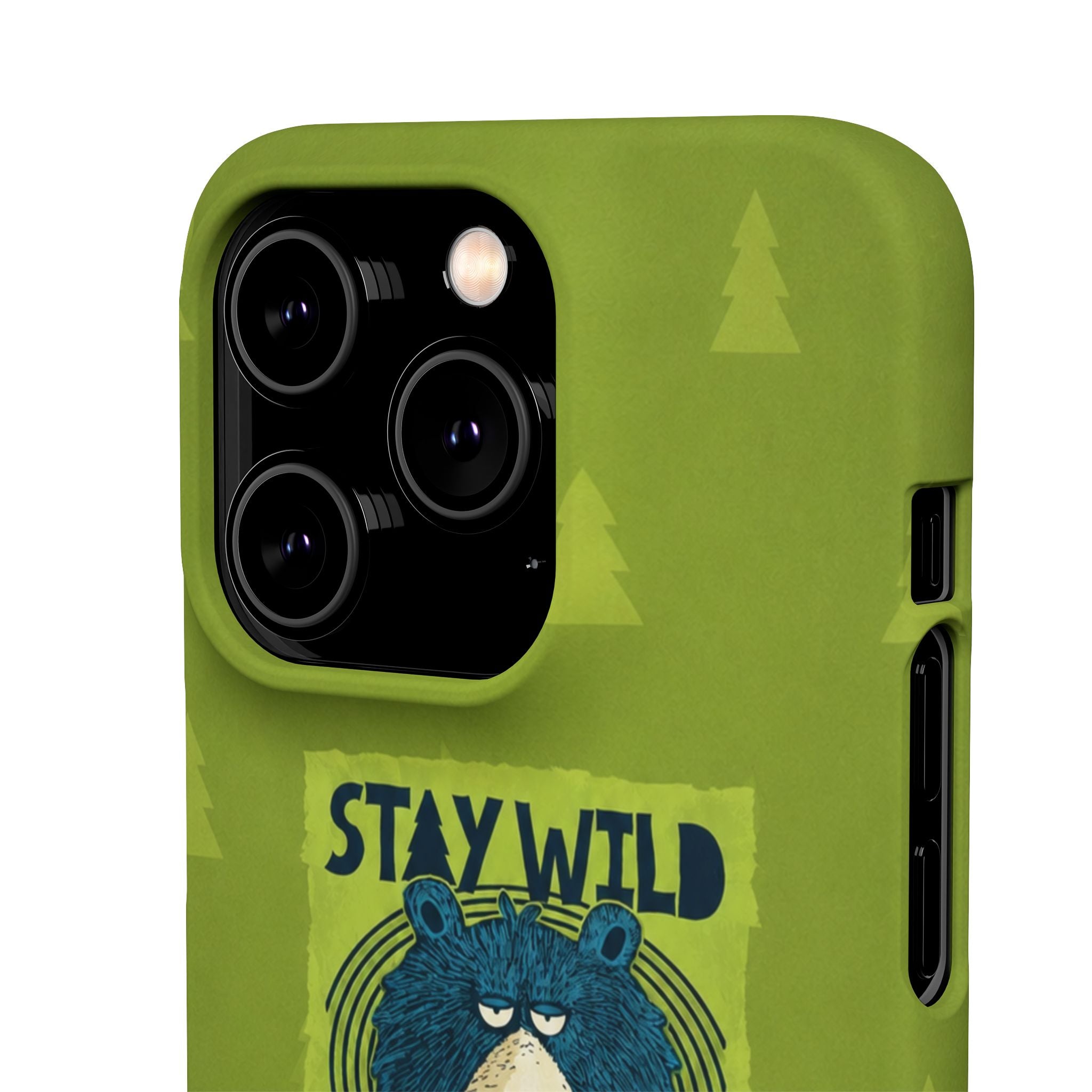 Stay Wild Bear Phone Case