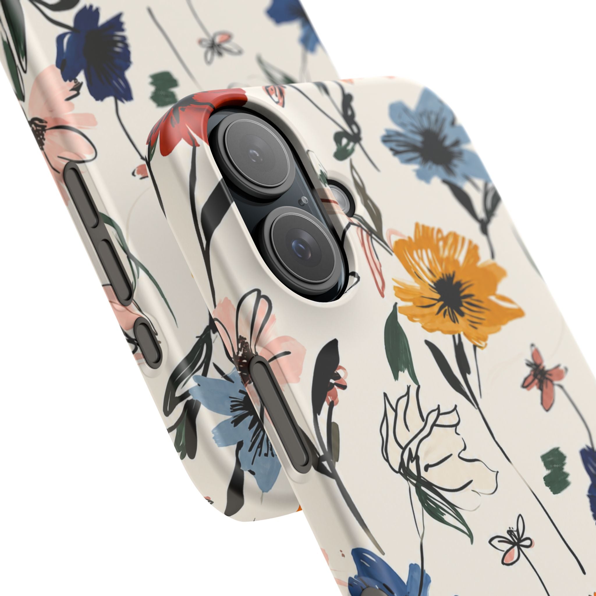 Wildflower Sketch Phone Case