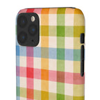 Pastel Plaid Phone Case