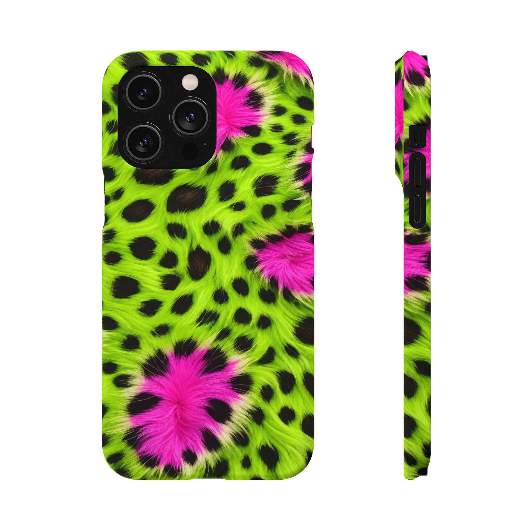 Neon Leopard Phone Case