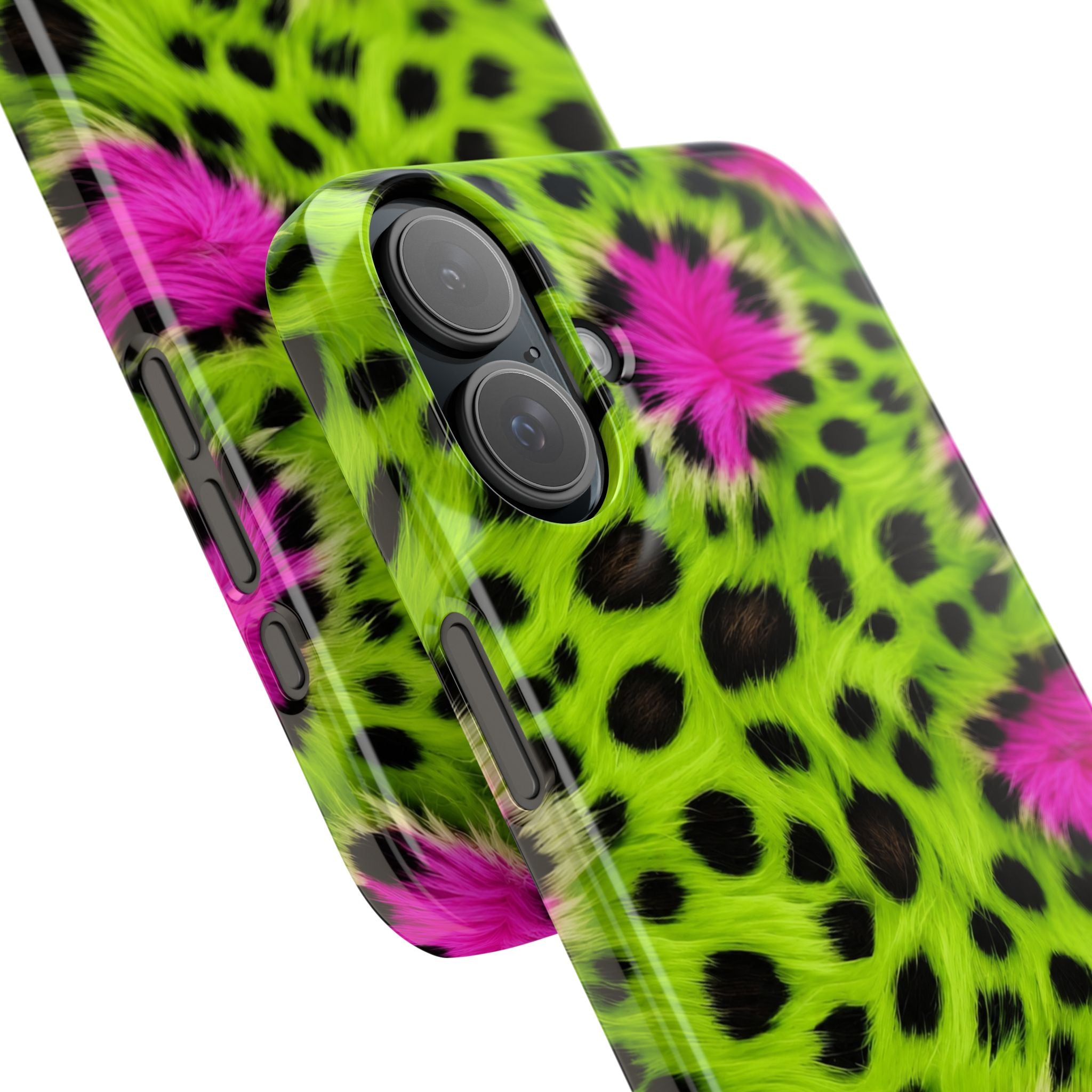 Neon Leopard Phone Case