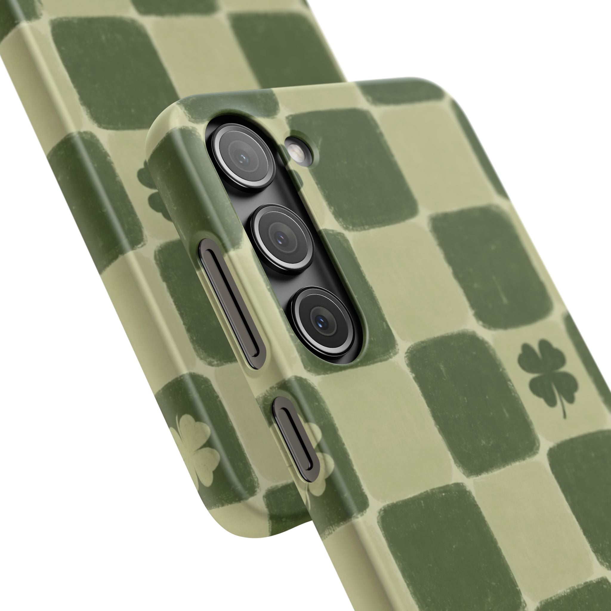 Vintage Lucky Clover Pattern Phone Case