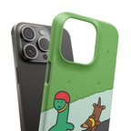 Skater Dino Phone Case