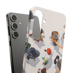 City Crowd Aesthetic Phone Case