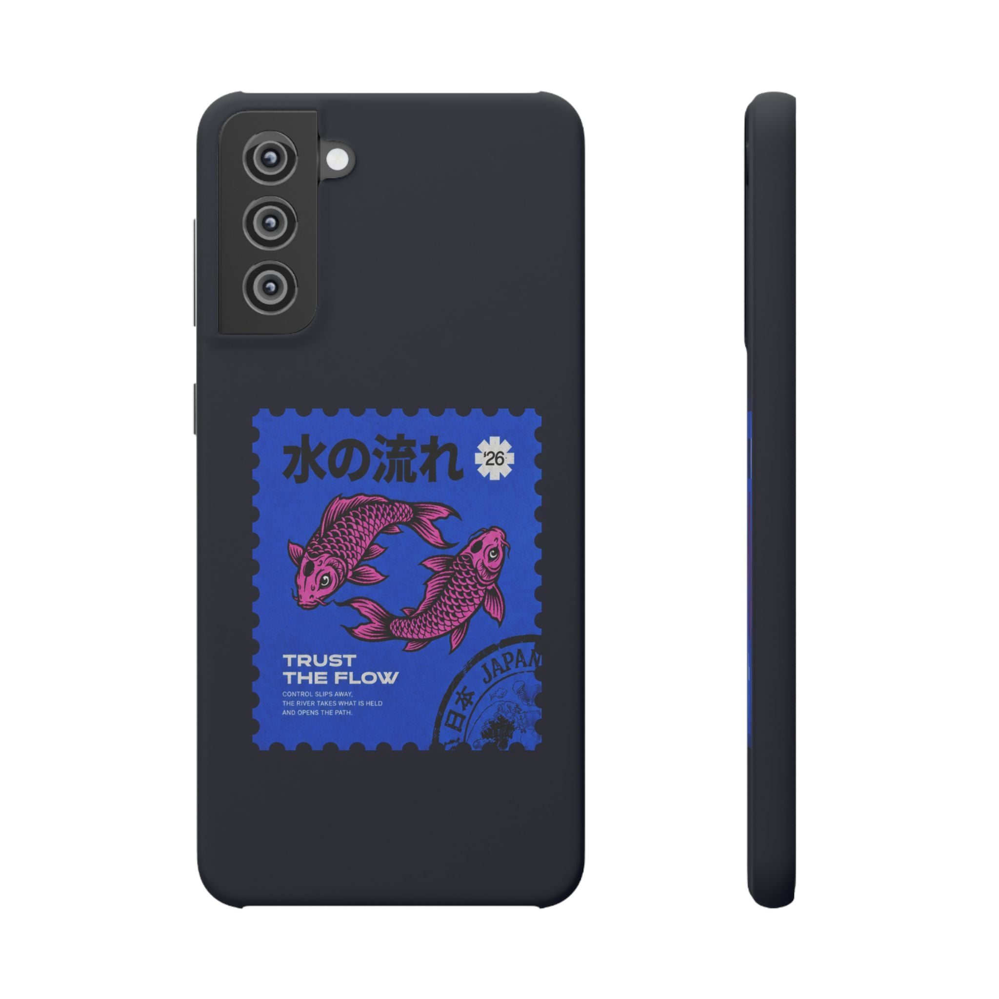 Trust The Flow Koi Phone Case