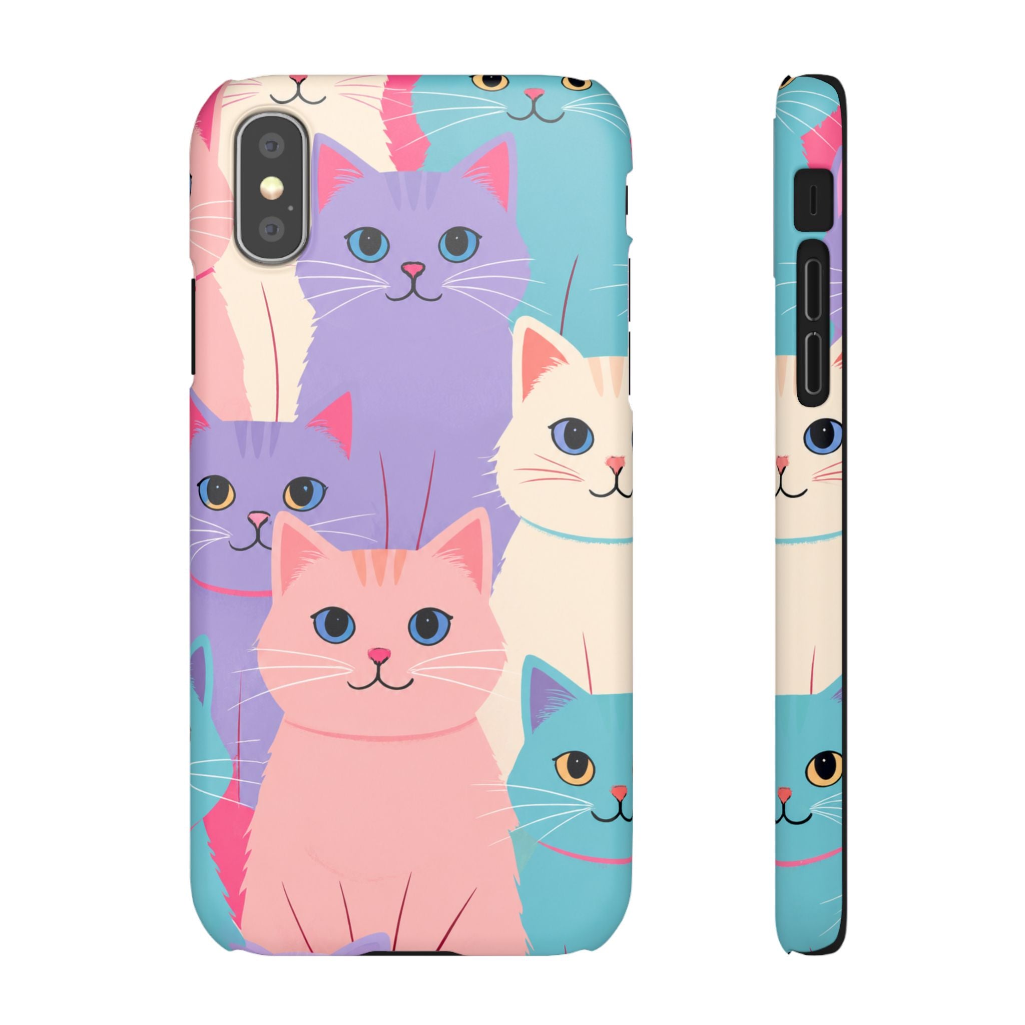 Cute Kawaii Cats Phone Case