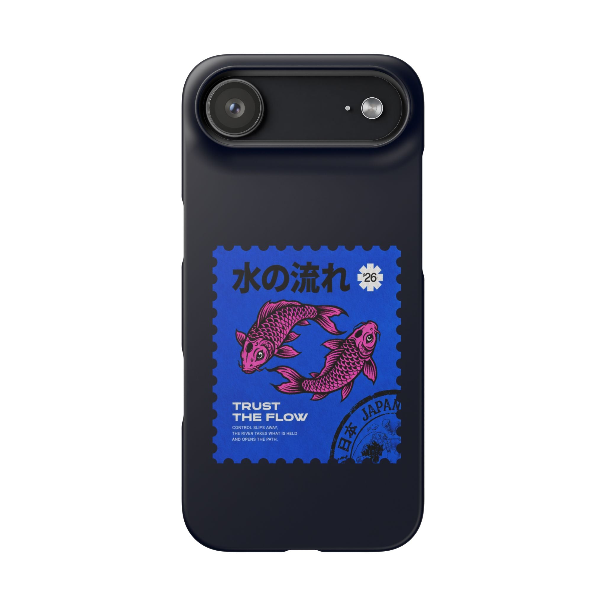 Trust The Flow Koi Phone Case