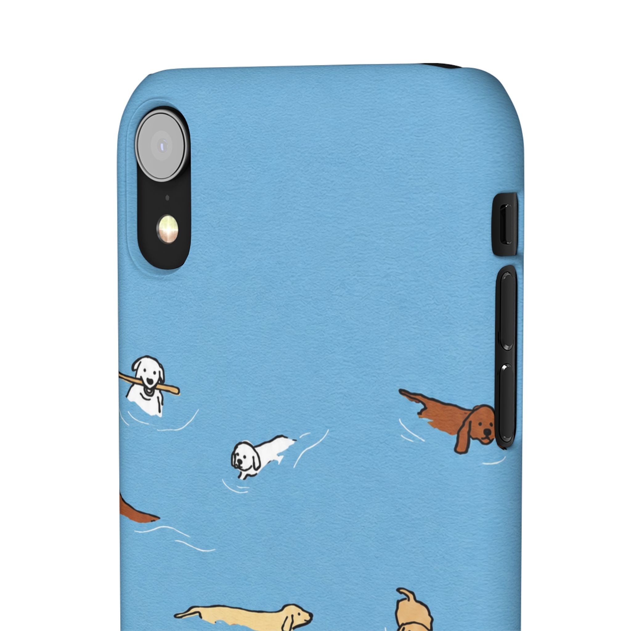 Swimming Dogs Phone Case
