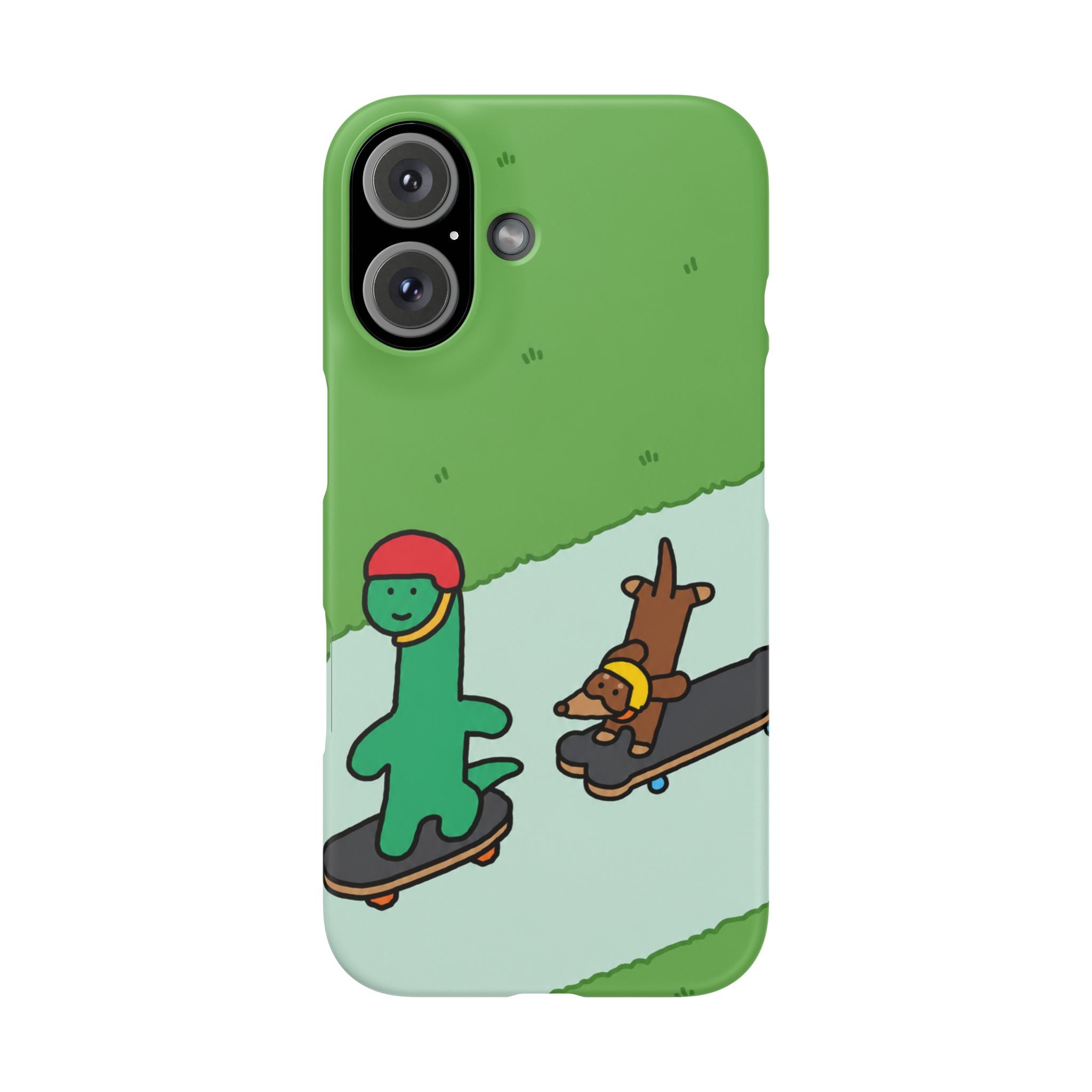 Skater Dino Phone Case