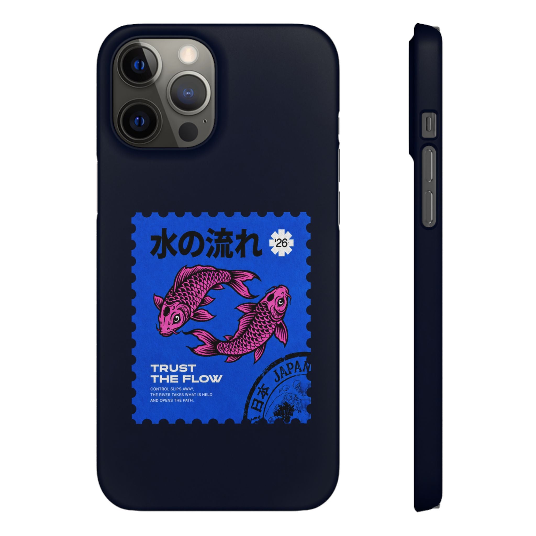 Trust The Flow Koi Phone Case