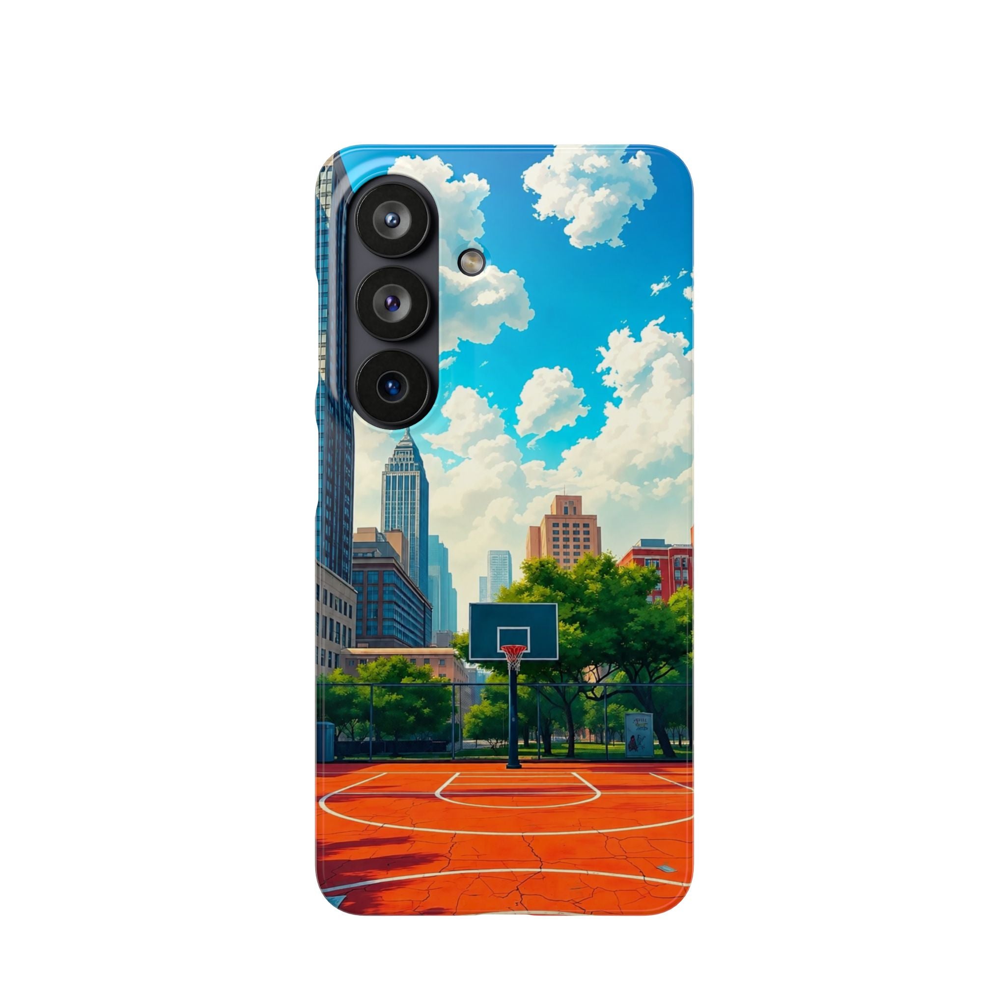 Urban Basketball Court Phone Case