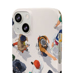 City Crowd Aesthetic Phone Case