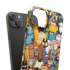 Cute Cat Pattern Phone Case