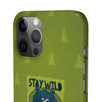 Stay Wild Bear Phone Case