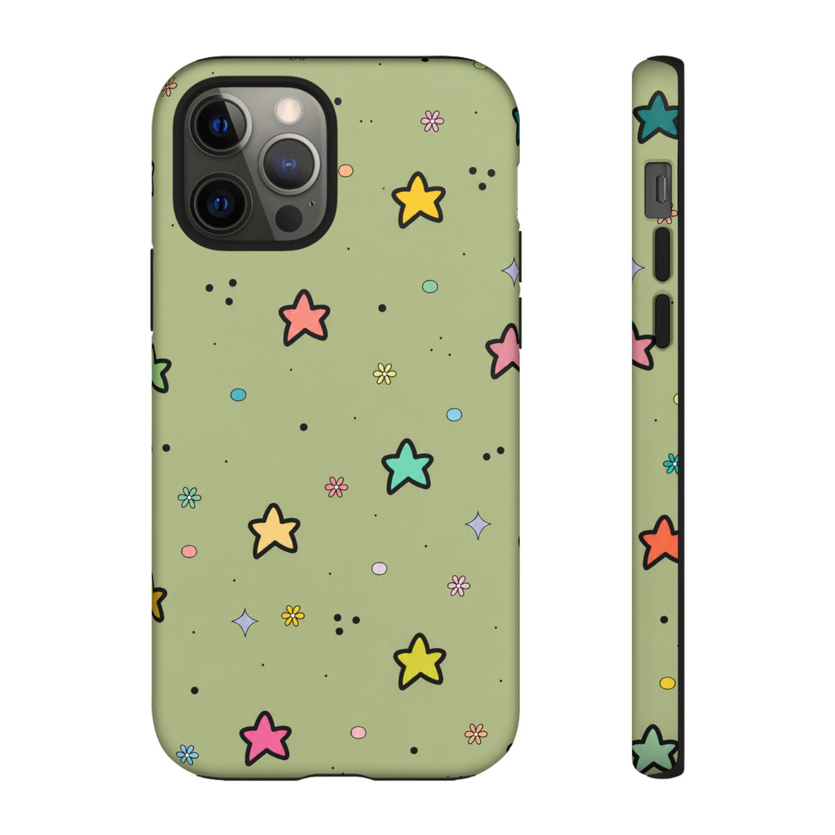 Cosmic Star Doodle Phone Case