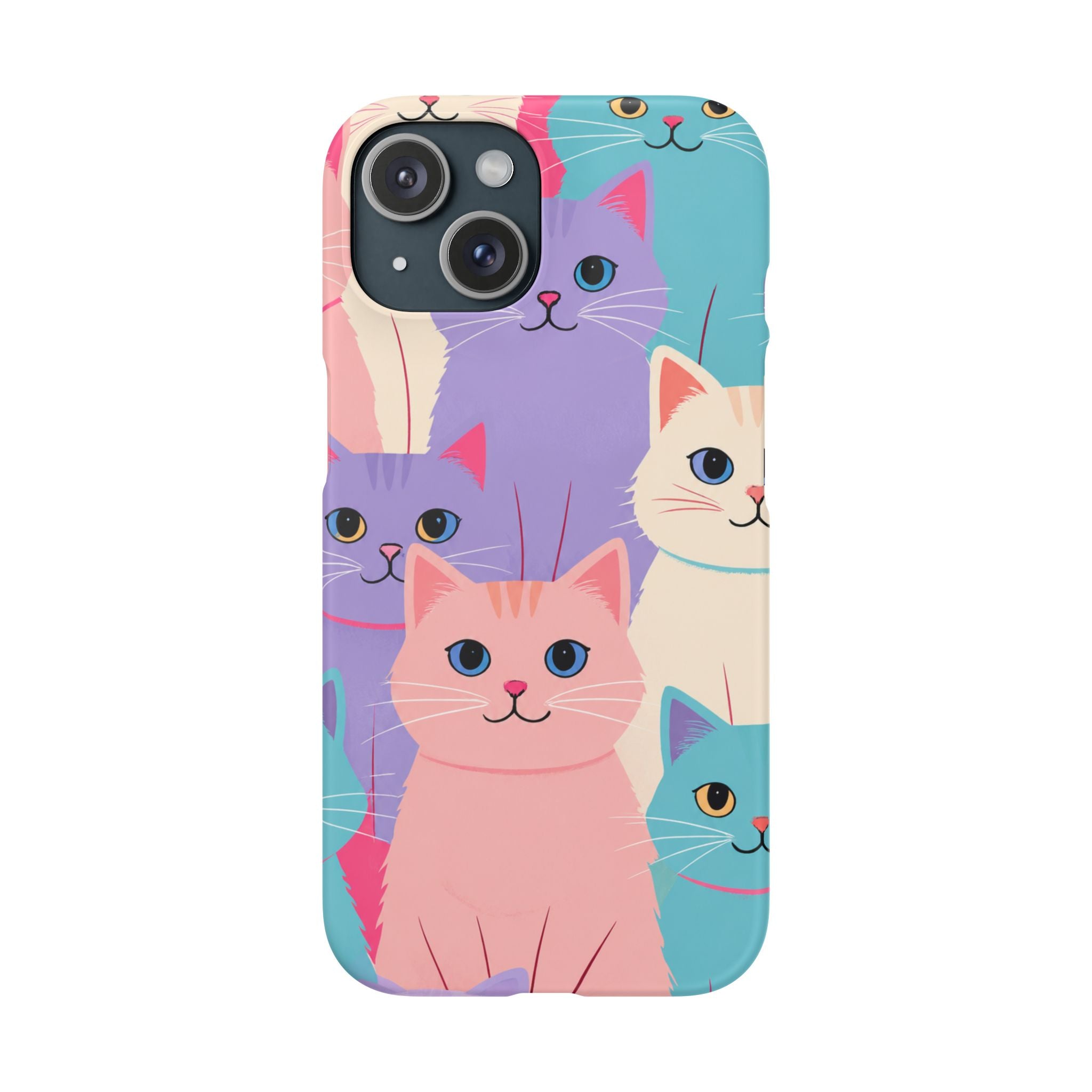 Cute Kawaii Cats Phone Case