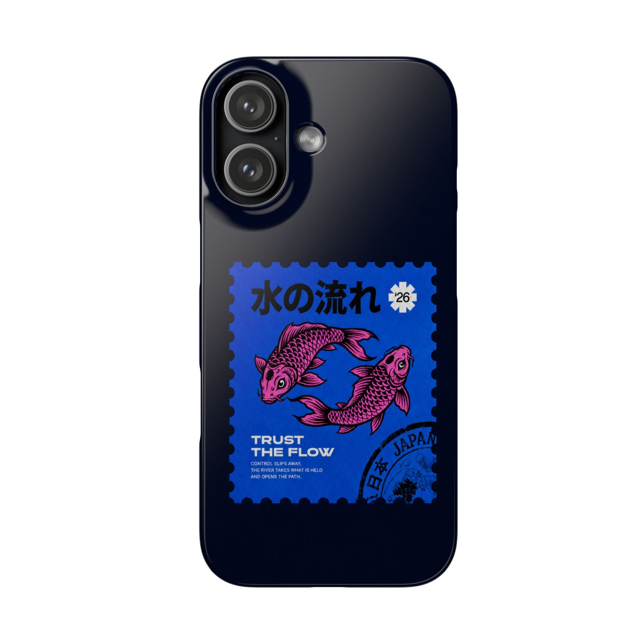 Trust The Flow Koi Phone Case