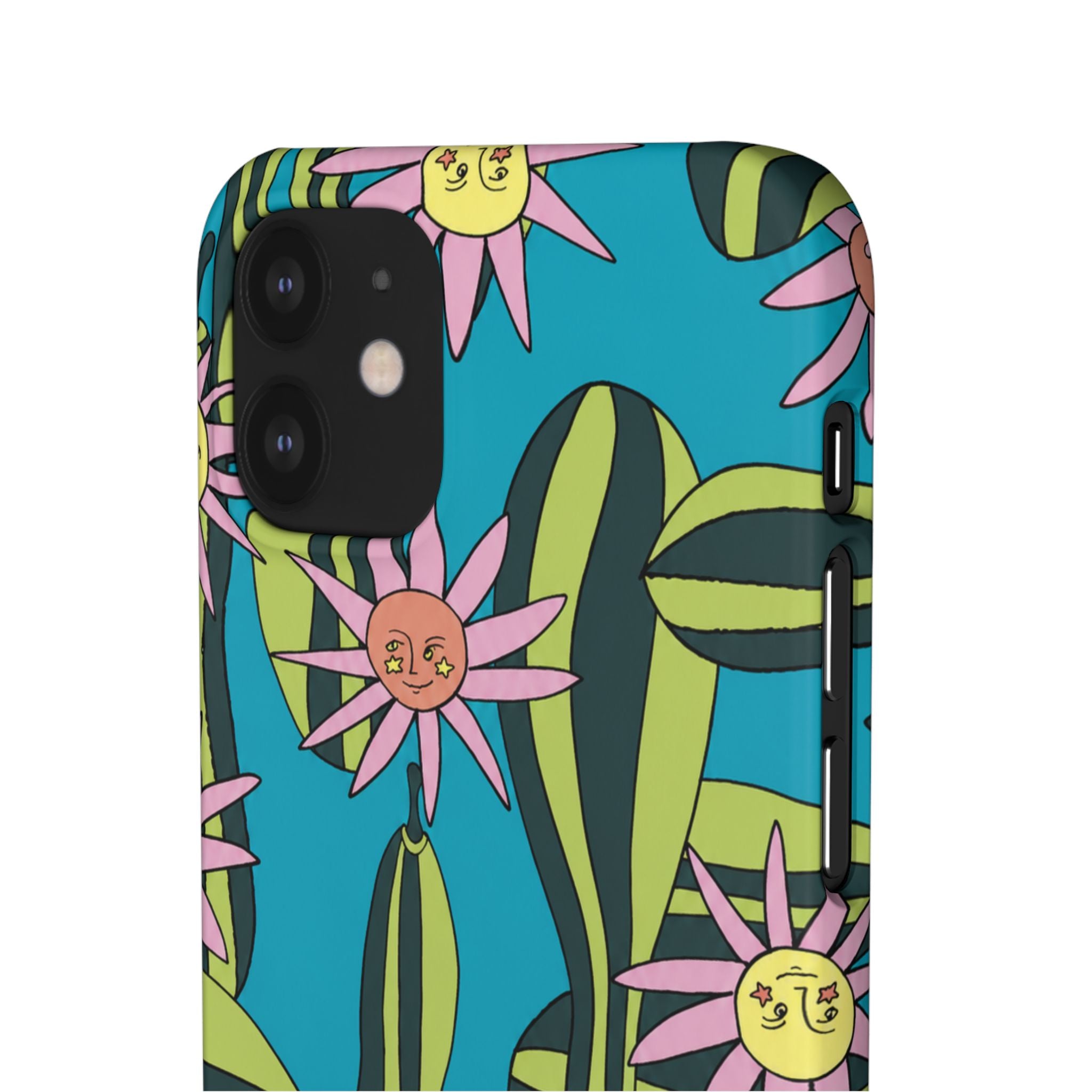 Whimsical Floral Garden Phone Case