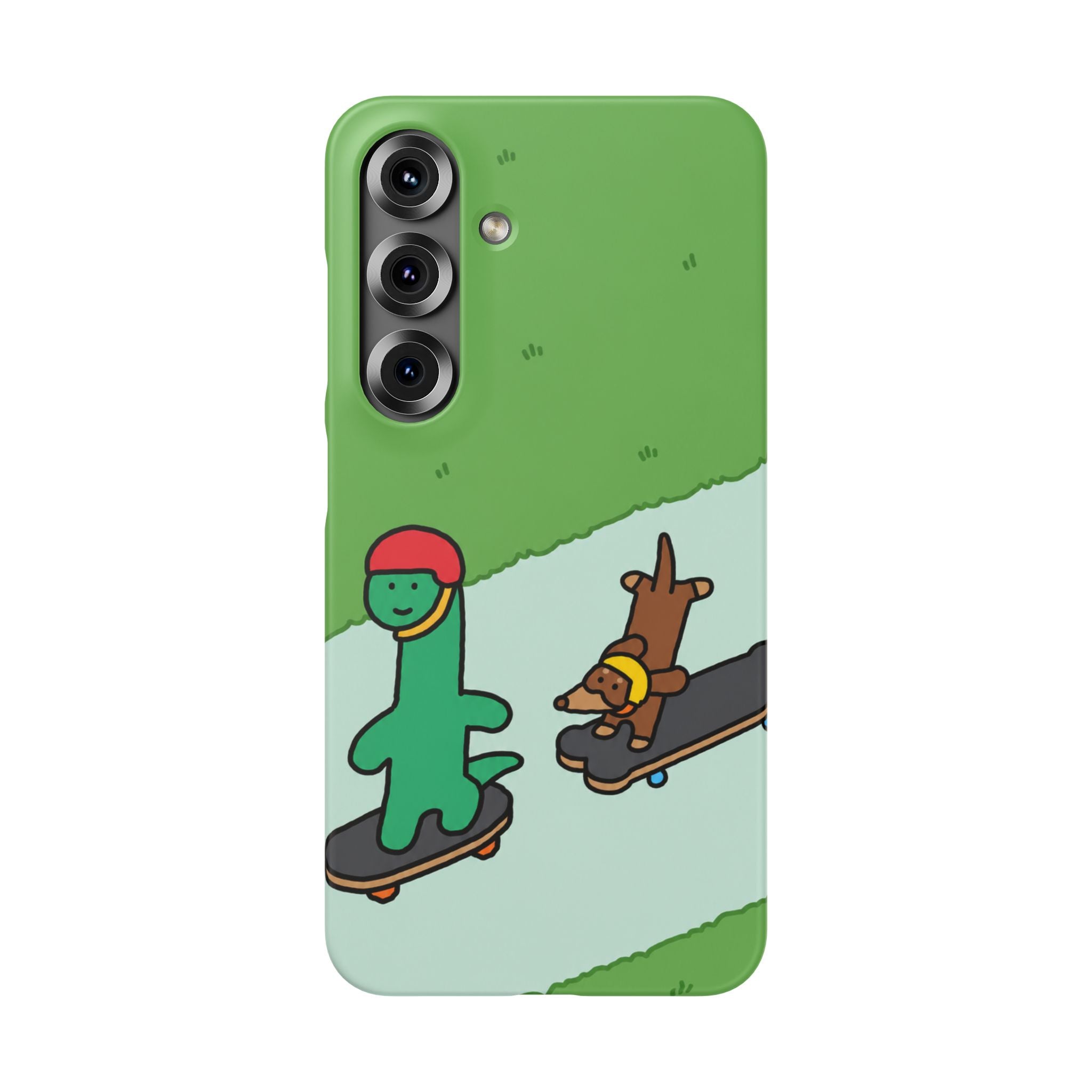 Skater Dino Phone Case