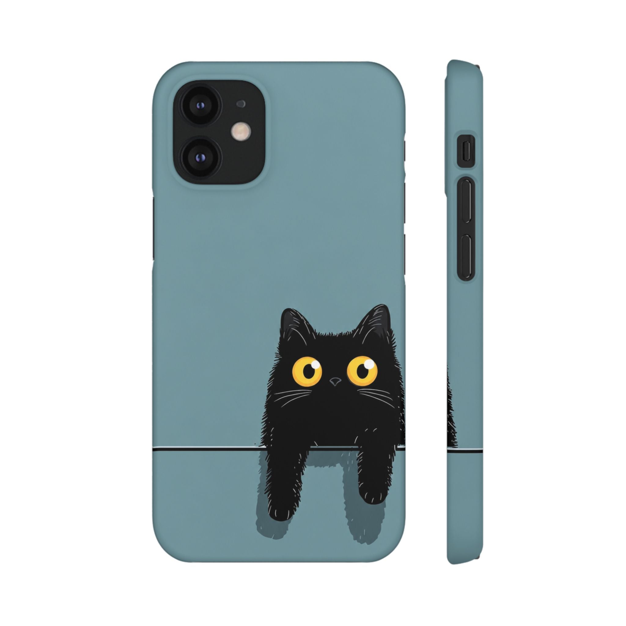 Cute Black Cat Phone Case