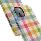 Pastel Plaid Phone Case
