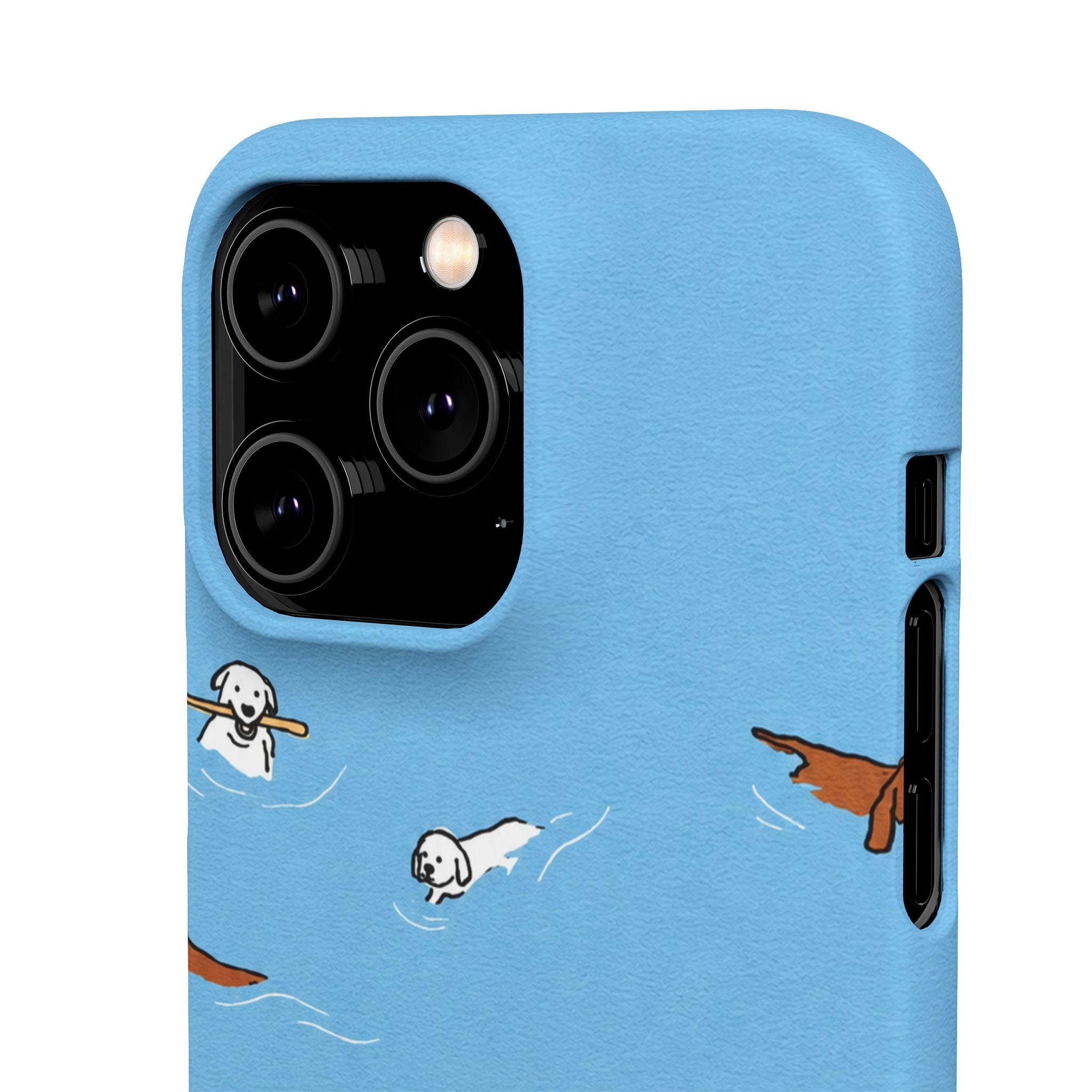 Swimming Dogs Phone Case