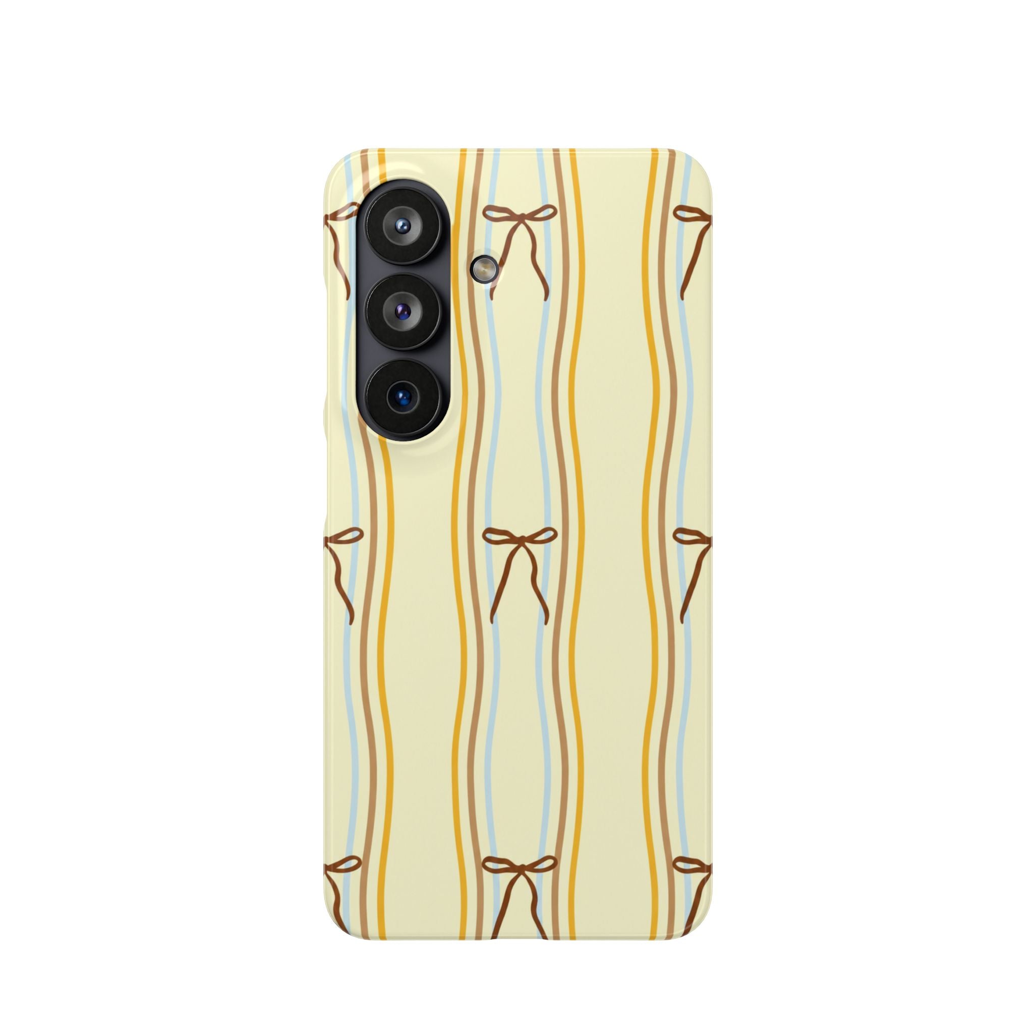 Bow Stripe Phone Case