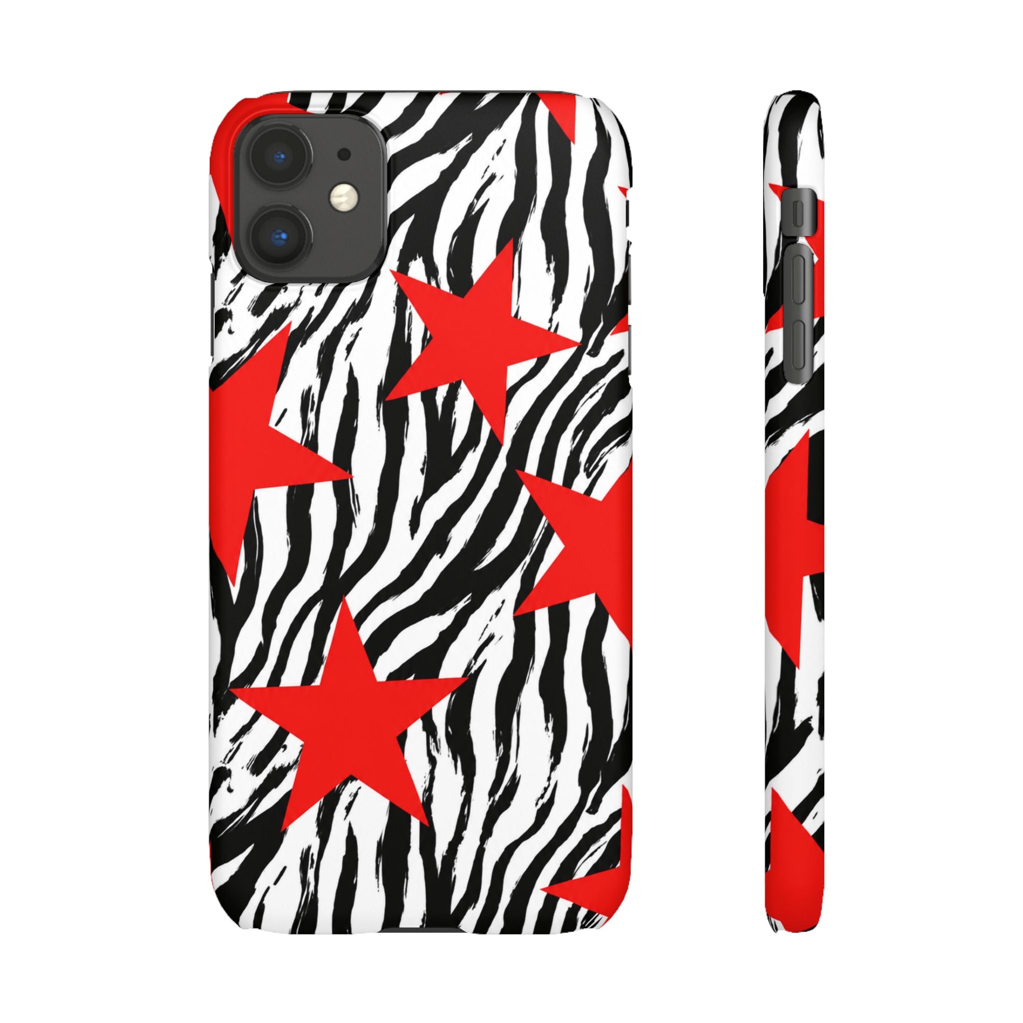 Retro Zebra Stars Phone Case