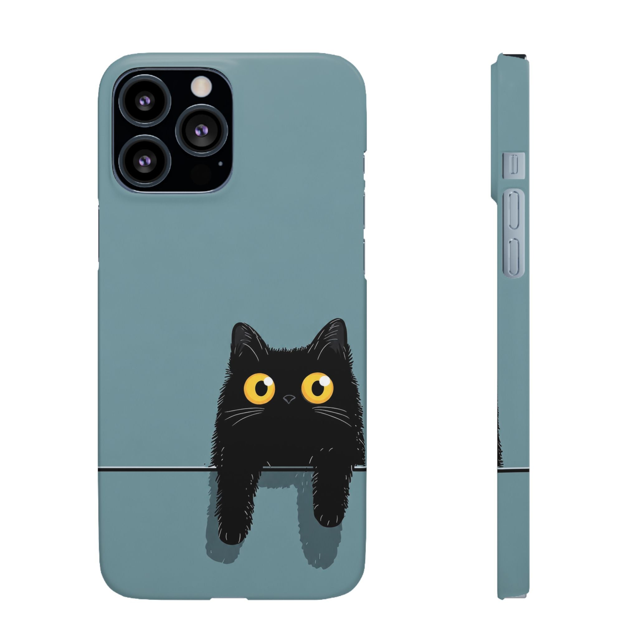 Cute Black Cat Phone Case